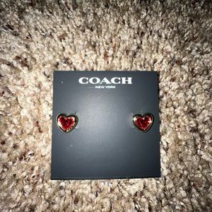 Coach earrings